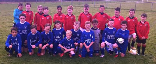 Killarney Athletic & Tralee Dynamos U12's after our 3-2 win on Saturday 9th September 2017