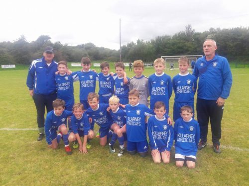 Killarney Athletic U12 Side who defeated Avenue Utd 3-2 in the U12 National Cup 2nd Round on Saturday 16-09-2017