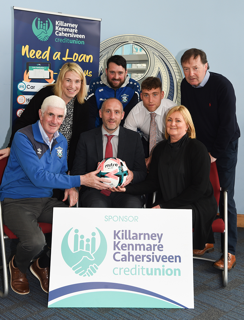 Killarney Athletic AFC officially launched its Annual 7 a side tournament in Killarney/Kenmare/Caherciveen Credit Union on Tuesday 25th April after a 3 year absence.