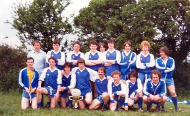 Killarney Athletic B team that won the 1979 to 1980 Reserve Cup