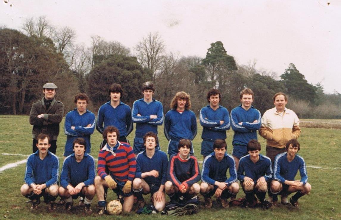 A Killarney Athletic team pictured at the Half Moon in the early 1980s